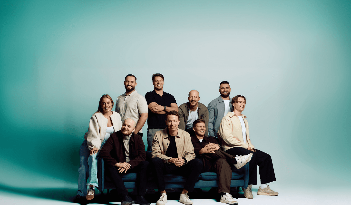 Alexander Heeg mit dem Team von Heeg Consulting