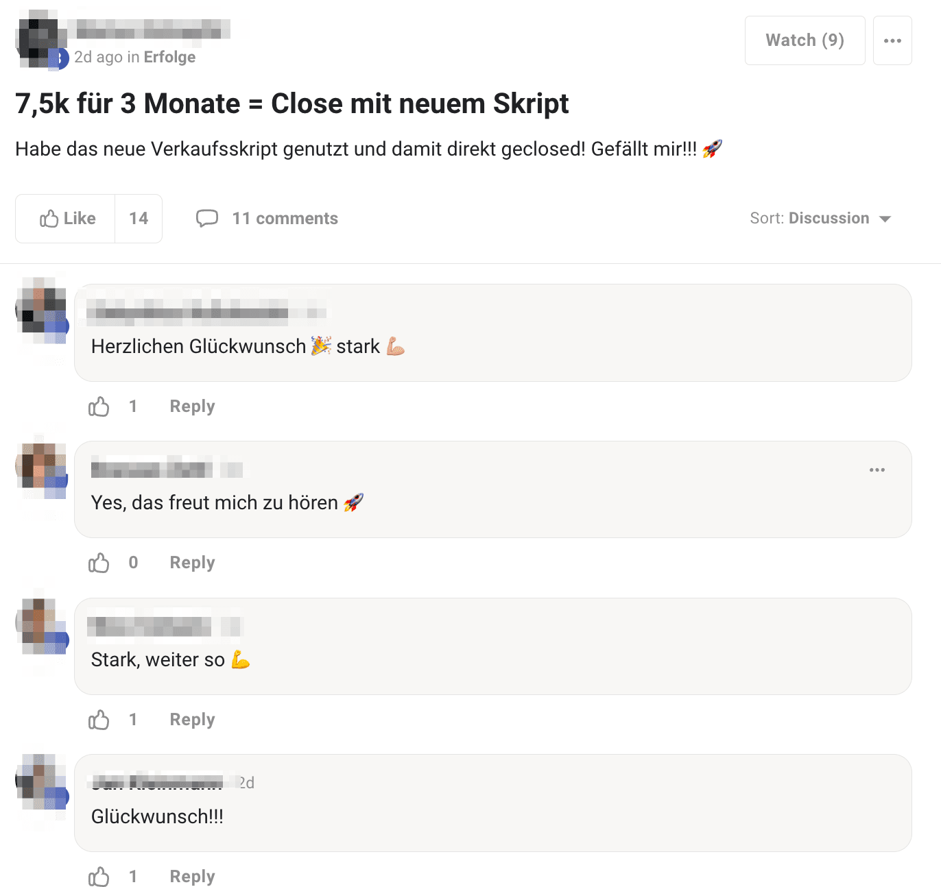 7,5k Close mit neuem Skript