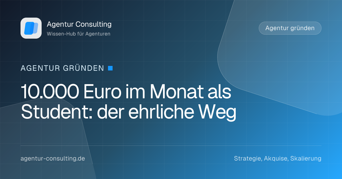 10.000 Euro im Monat als Student: der ehrliche Weg